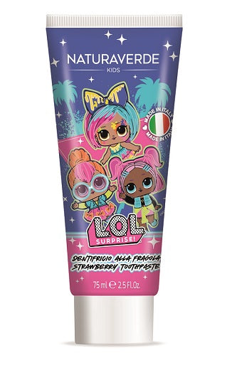 Pasta de Dinti Capsuni LOL, 75 ml-NATU.00043