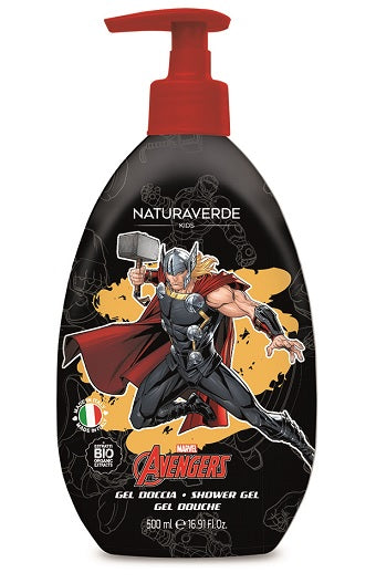 Gel de Dus Hulk cu Gaibenele si Musetel Pompita, 500 ml-NATU.00044