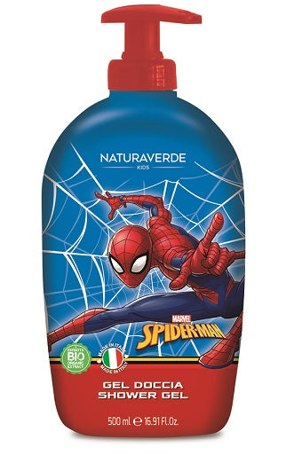 Gel dus spiderman pompita 500ml - Naturaverde