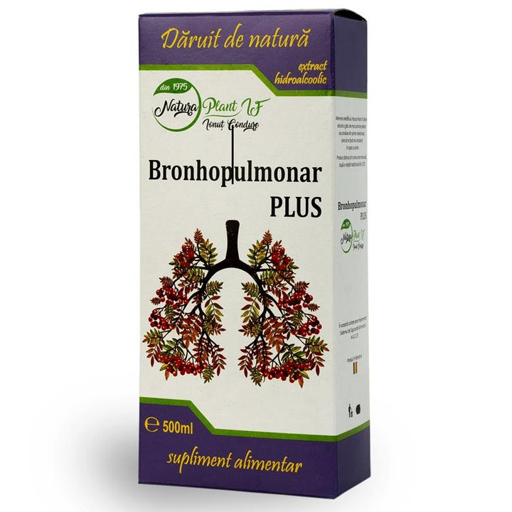 Extract bronhopulmonar plus 500ml - Natura Plant Poieni