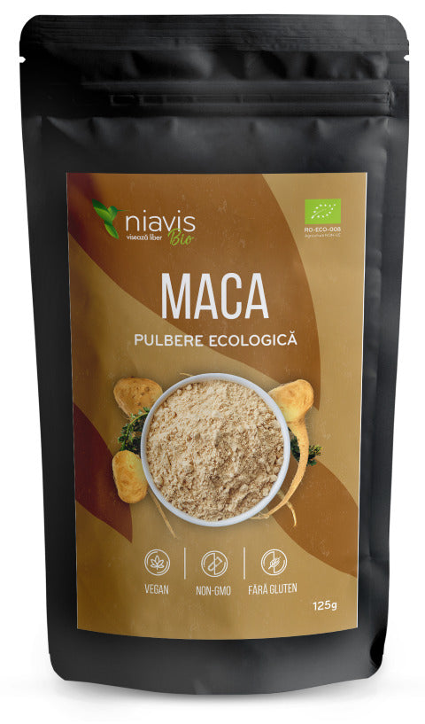 Maca pulbere ecologica (bio) 125gr - Niavis
