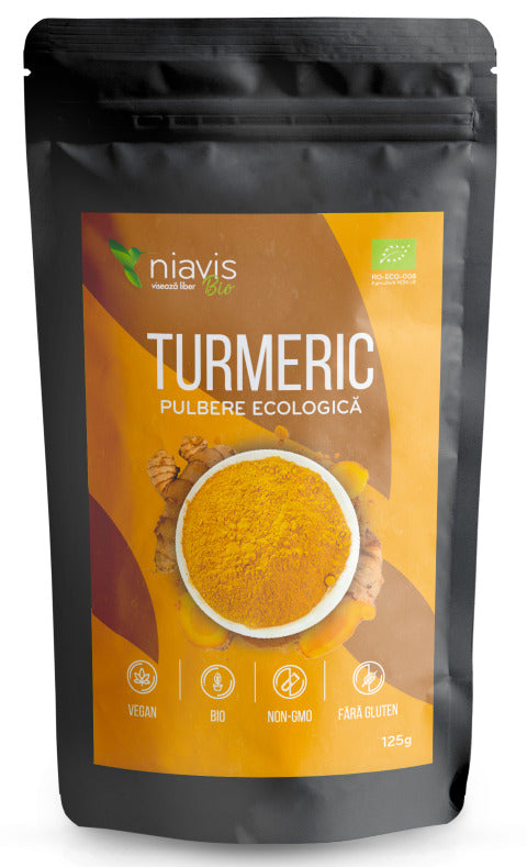 Turmeric pulbere ecologica(bio) 125gr - Niavis