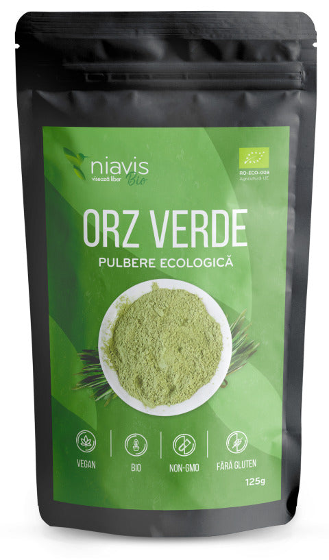 Orz verde pulbere ecologica (bio) 125gr - Niavis