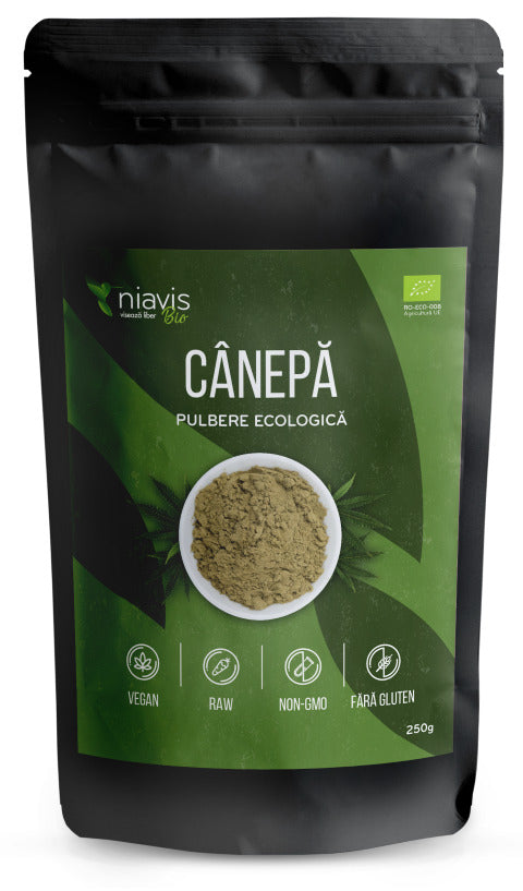 Canepa Pulbere Ecologica (Bio), 250 g-NIAV.00045