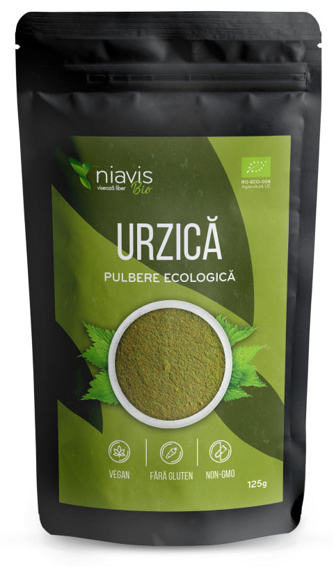 Urzica Pulbere Ecologica (Bio), 125 g-NIAV.00051