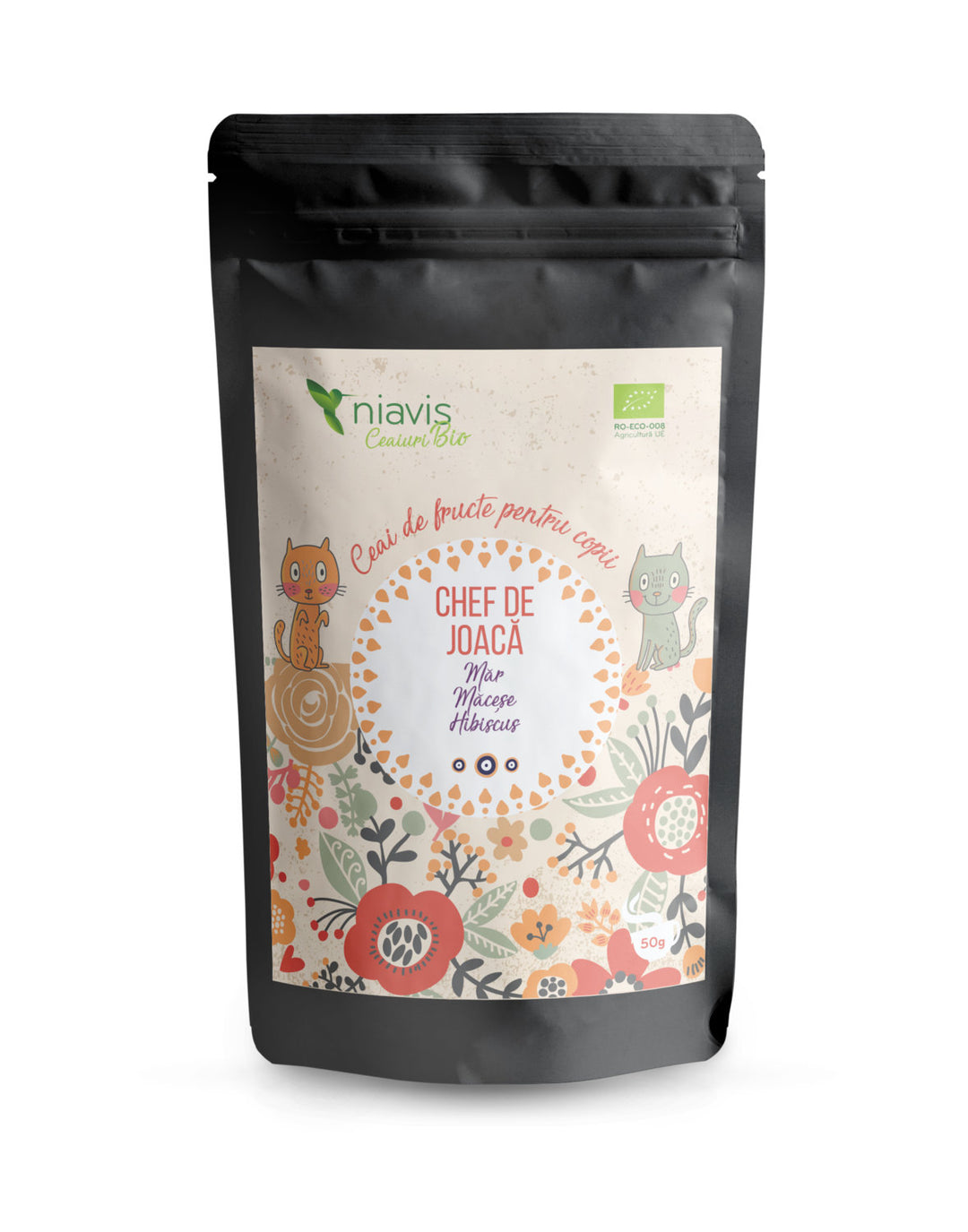 Ceai pentru copii chef de joaca eco 50gr - Niavis