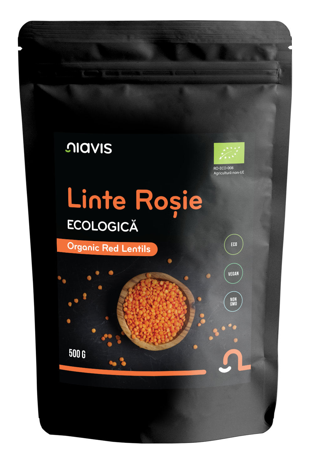 Linte rosie ecologica (bio) 500gr - Niavis
