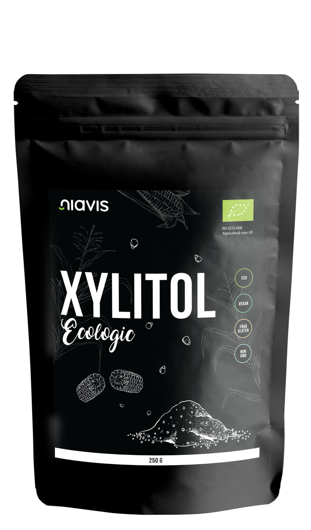 Xylitol pulbere ecologica (bio) 250gr - Niavis