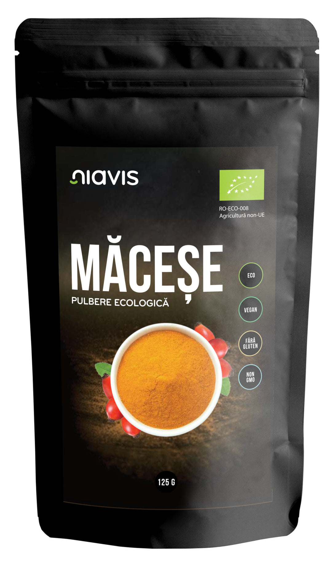 Macese pulbere ecologica (bio) 125gr - Niavis