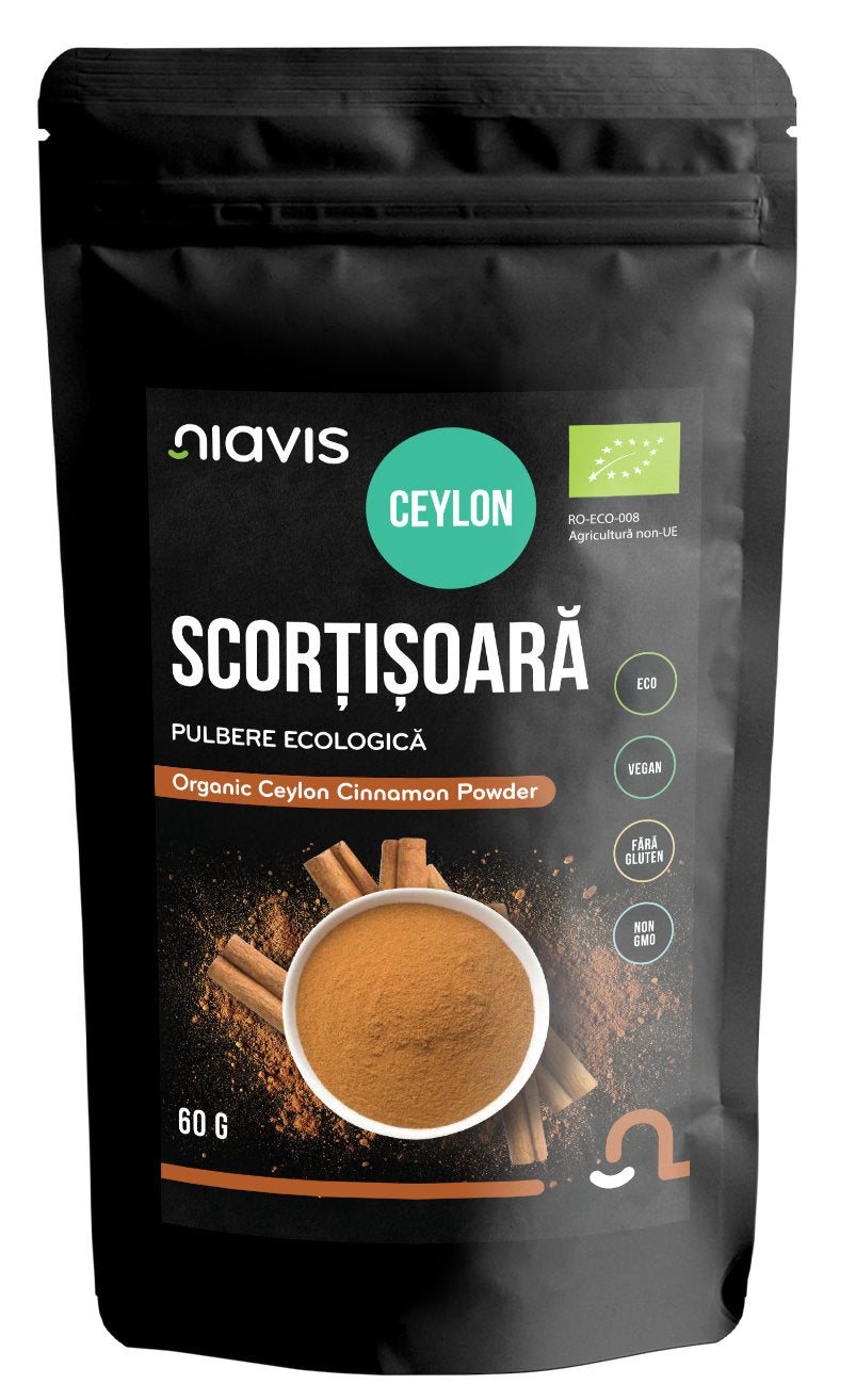 Scortisoara ceylon pulbere eco. (bio) 60gr - Niavis