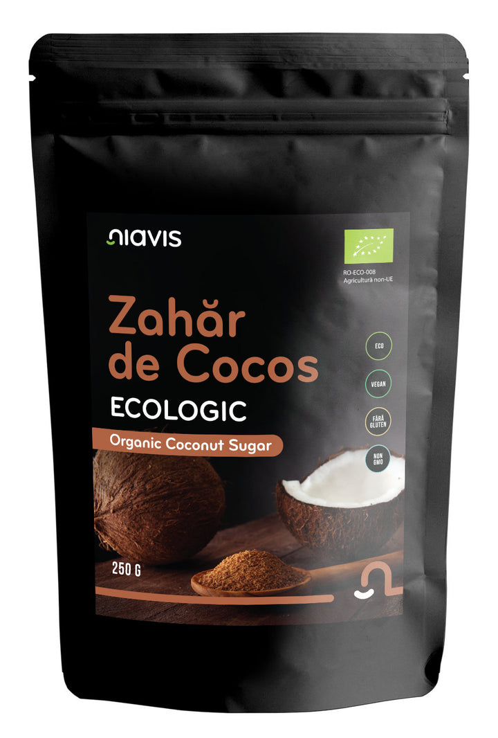 Zahar de cocos ecologic (bio) 250gr - Niavis