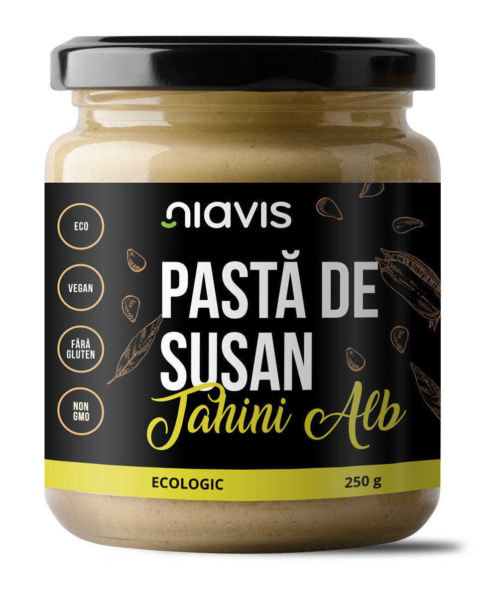 Pasta de susan tahini alb eco. (bio) 250gr - Niavis