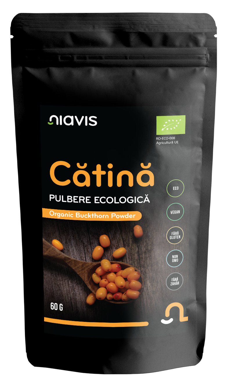 Pulbere de catina ecologica 60gr - Niavis