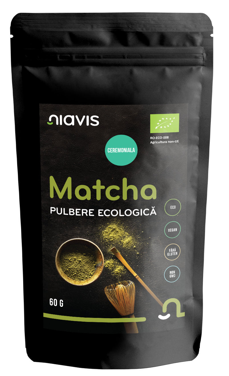 Matcha pulbere ecologica 60gr - Niavis