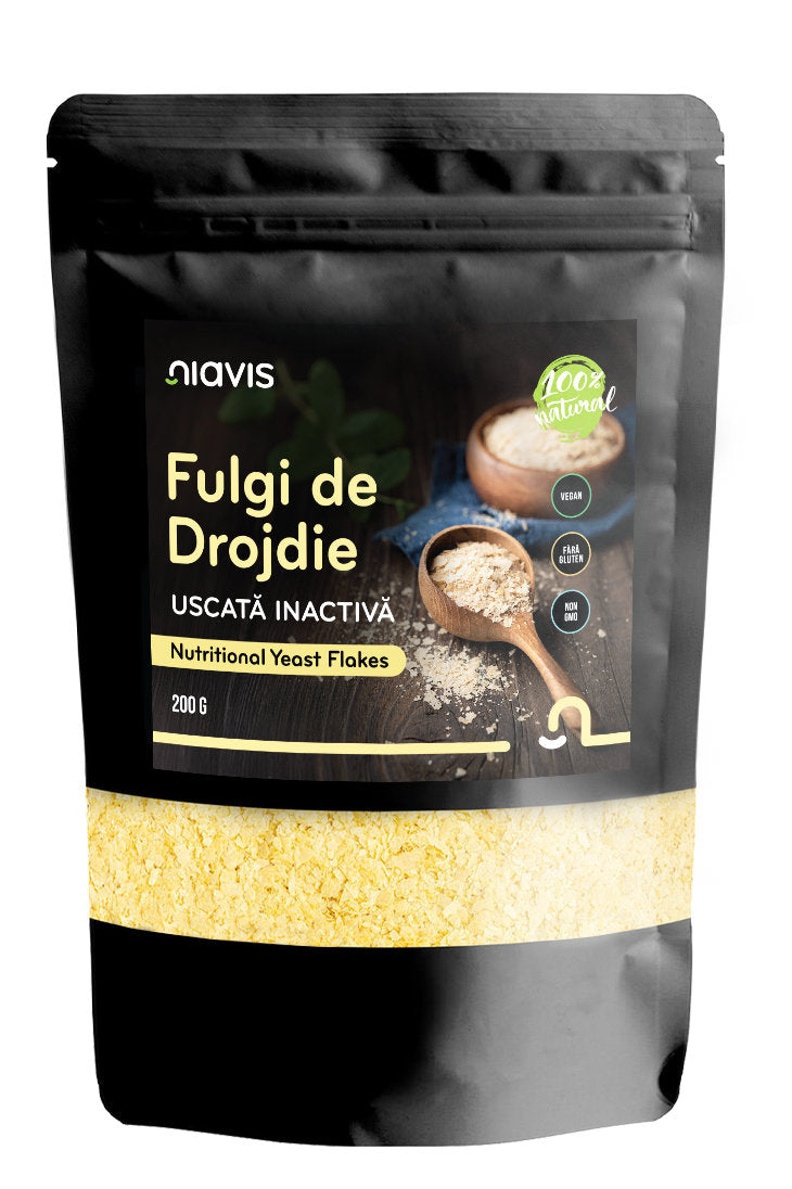 Fulgi drojdie uscata inactiva 200g - Niavis