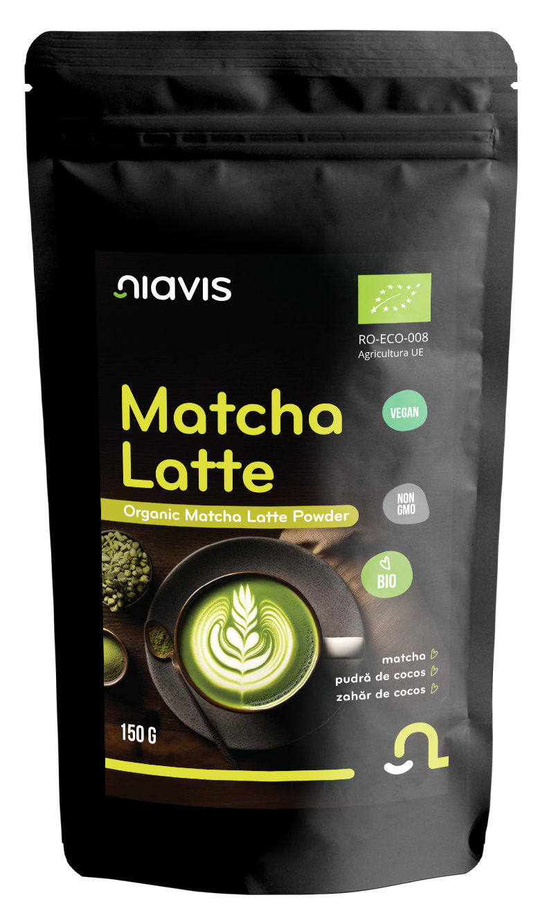 Matcha latte pulbere ecologica/bio 150gr - Niavis