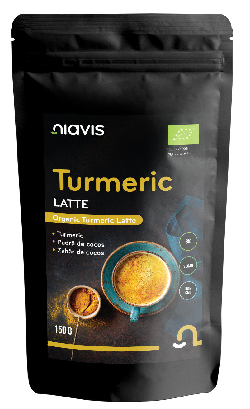 Turmeric latte pulbere ecologica/bio 150gr - Niavis