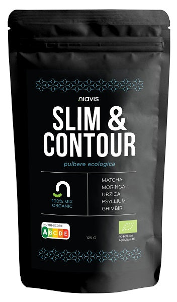 Mix pulbere ecologica slim & contour 125gr - Niavis