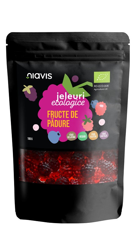 Jeleuri ecologice "fructe de padure" 100gr - Niavis