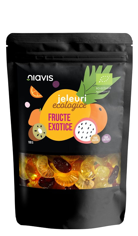Jeleuri ecologice "fructe exotice" 100gr - Niavis