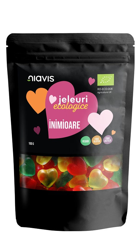 Jeleuri ecologice "inimioare" 100gr - Niavis