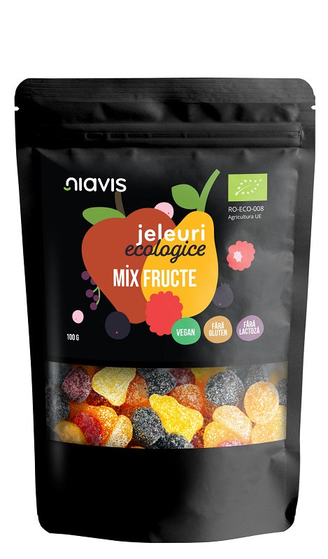 Jeleuri ecologice "mix fructe" 100gr - Niavis