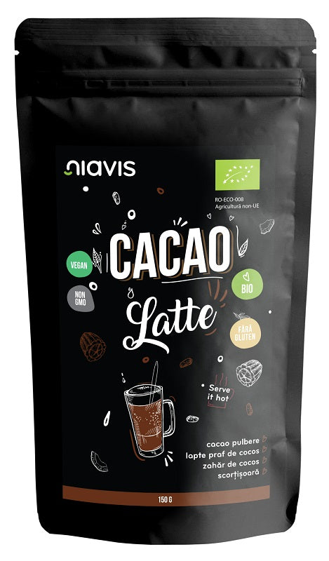 Cacao Latte Pulbere Ecologica, 150 g-NIAV.00129