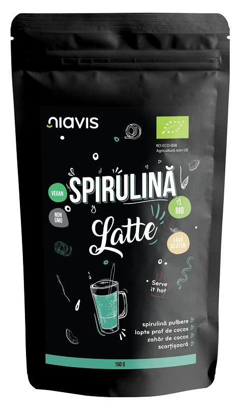 Spirulina Latte Pulbere Ecologica, 150 g-NIAV.00135