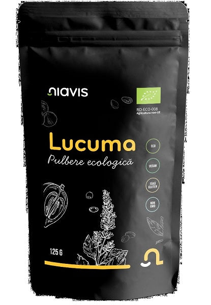 Lucuma Pulbere Bio, 125 g-NIAV.00143