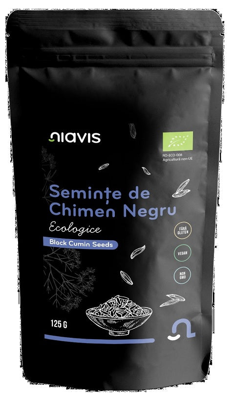 Seminte Chimen Negru Bio, 125 g-NIAV.00149