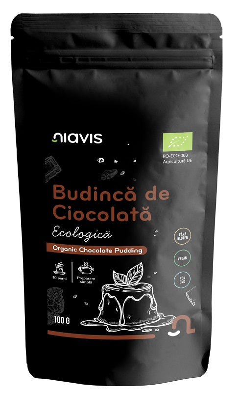 Budinca de Ciocolata Fara Gluten Bio, 100 g-NIAV.00152