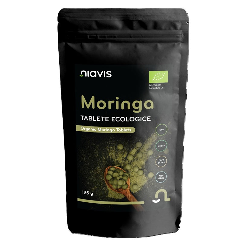 Moringa tablete ecologice 125gr - Niavis