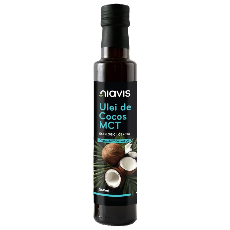 Ulei de cocos mct c8+c10 ecologic 250ml - Niavis