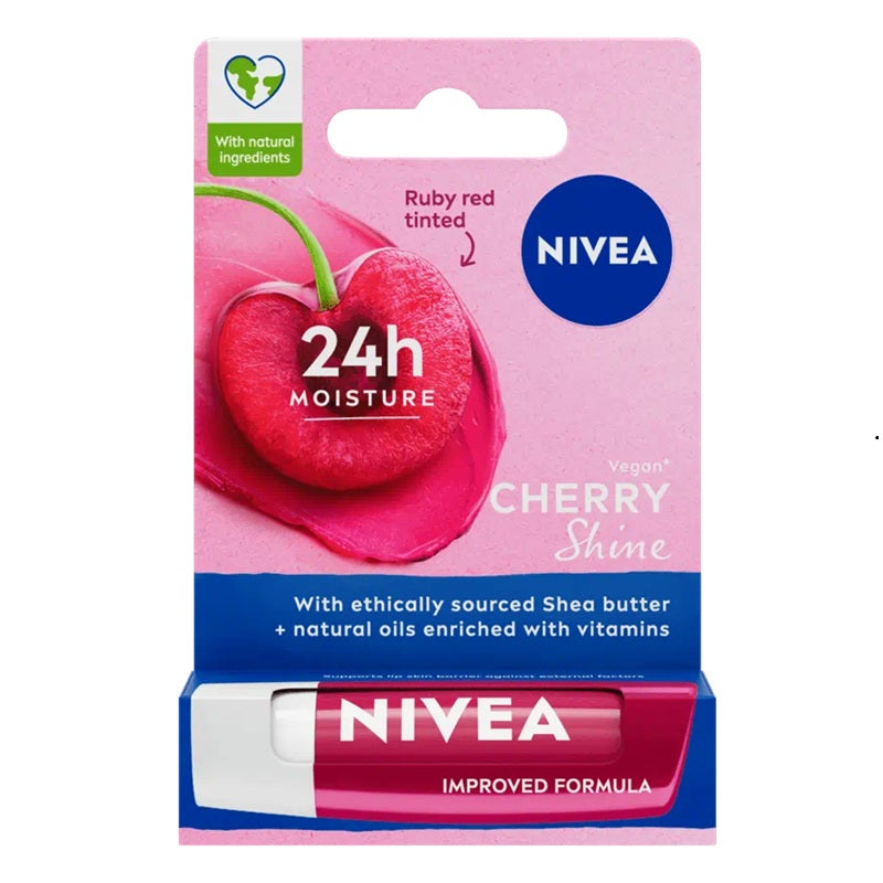 Balsam buze hranitor cu cirese 4,8g/5,5ml - Nivea