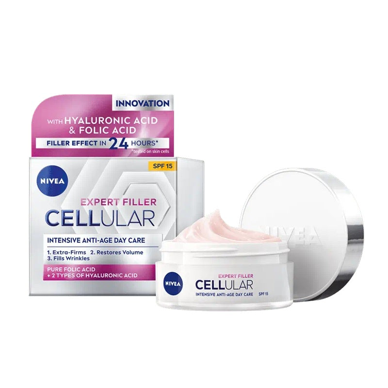 Crema zi hyaluron cellular filler+fermiate 50ml - Nivea