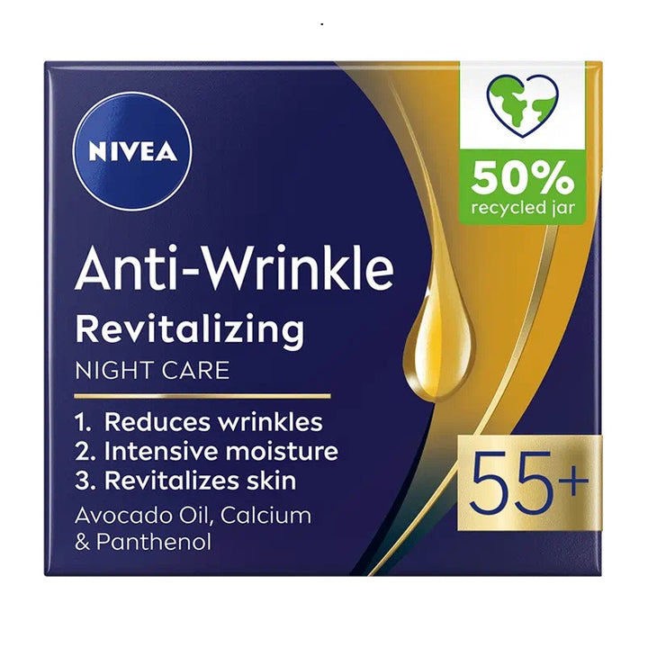Crema noapte antirid revitalizare 55+ 50ml - Nivea