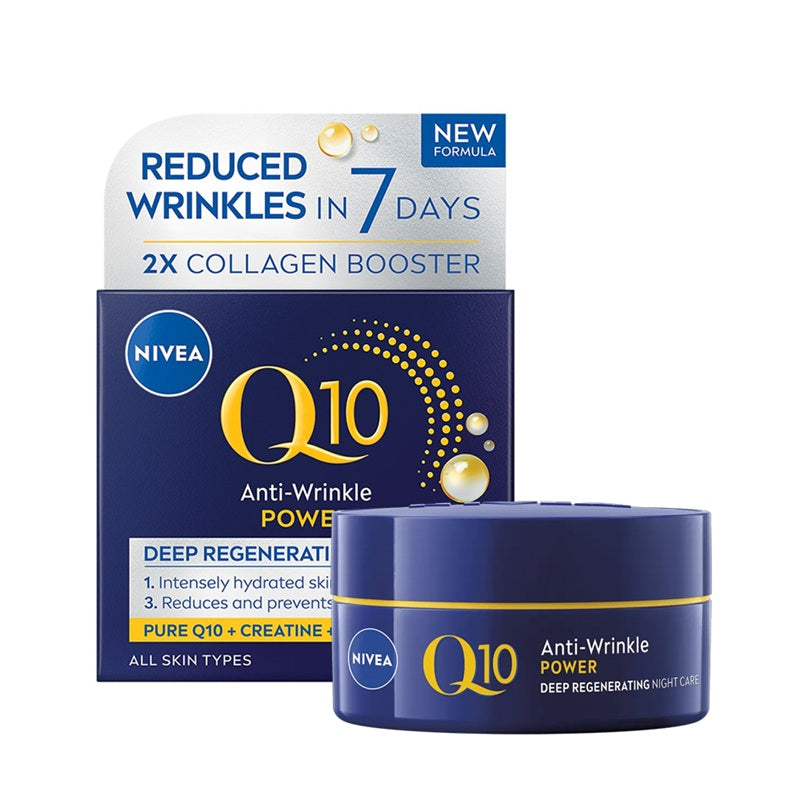Crema antirid noapte q10 power 50ml - Nivea