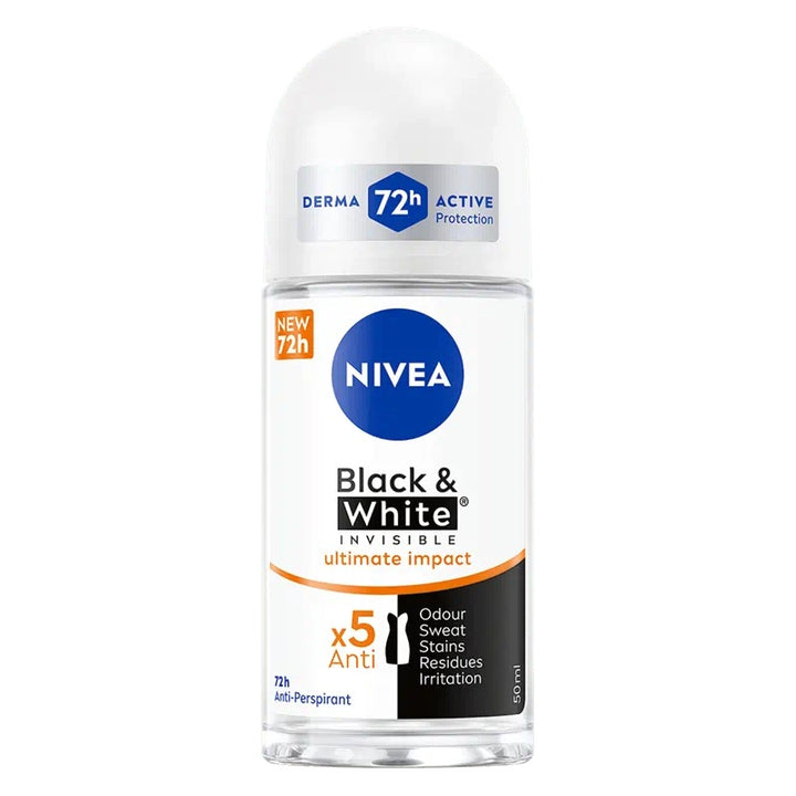 Roll-on black&white invisibil ultimate impact 50ml - Nivea