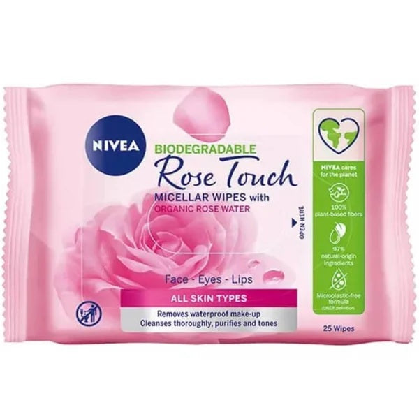 Servetele micelare demach.rose water 25buc - Nivea