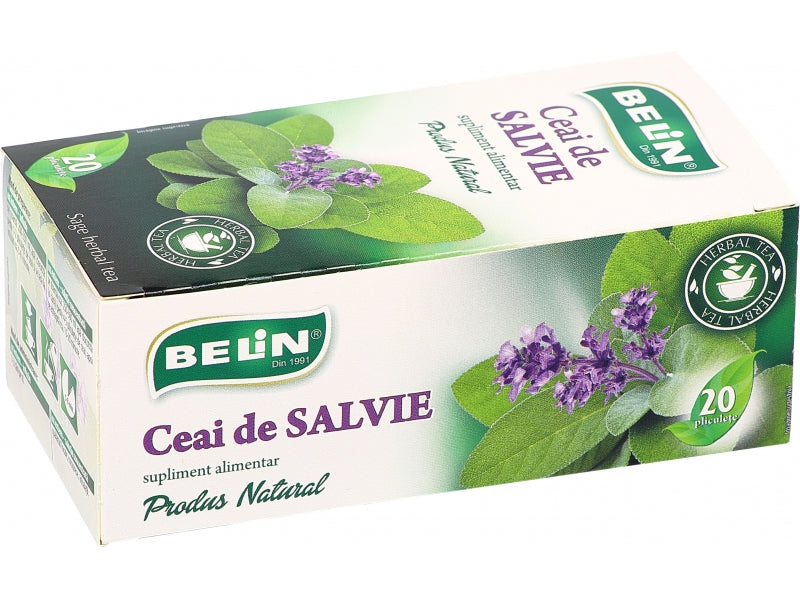 Ceai de salvie 1,8gr*20dz - Nova Plus