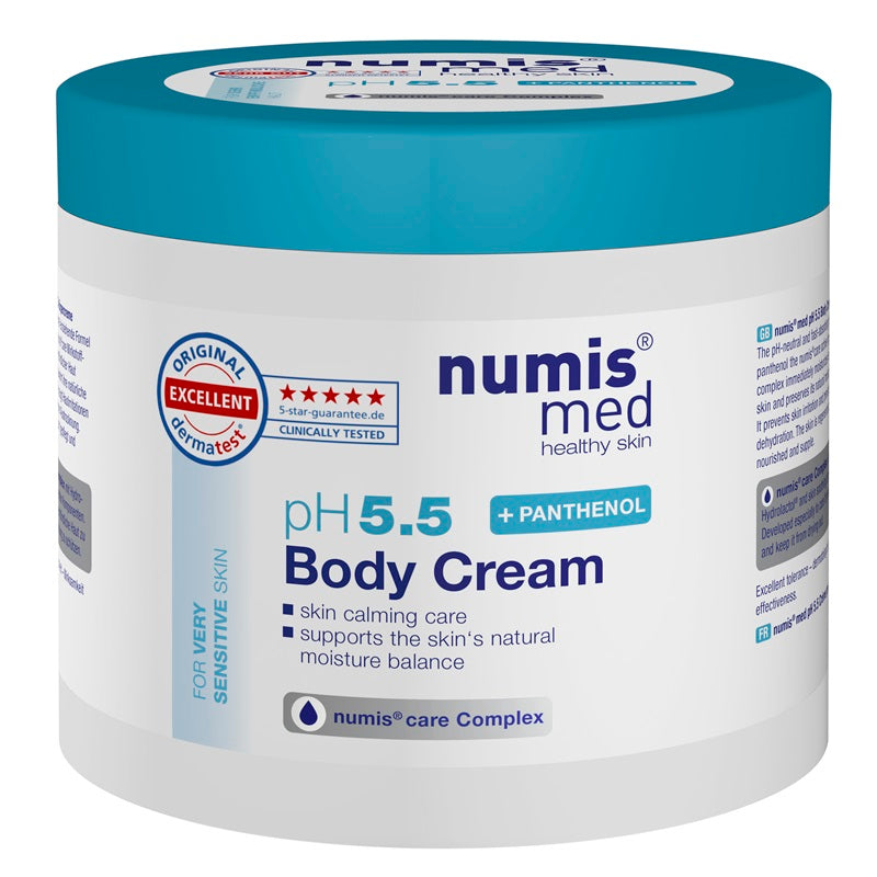 Crema corp panthenol ph5,5 400ml - Numis Med