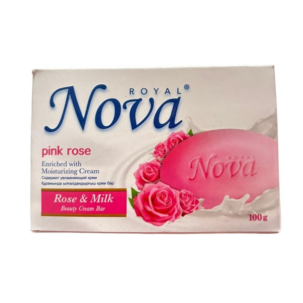Sapun solid rose & milk 100gr - Nova
