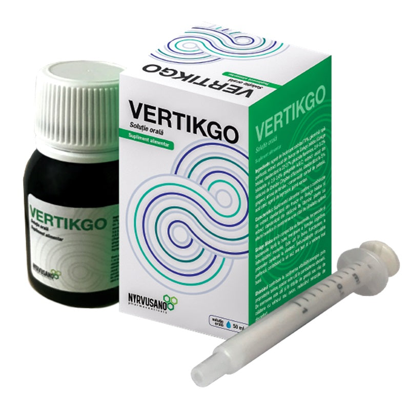 Vertikgo solutie orala 50ml - Nyrvusano Pharmaceuticals Srl
