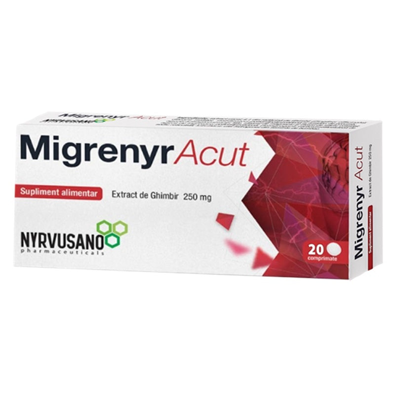 Migrenyr acut 20cpr - Nyrvusano Pharmaceuticals Srl