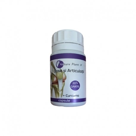 Oase si articulatii+curcuma 72cps - Natura Plant Poieni