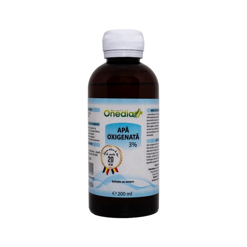 apa oxigenata 3%  200ml - Onedia