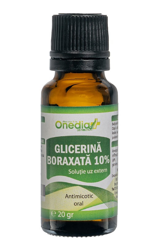 glicerina boraxata 10%  20gr - Onedia