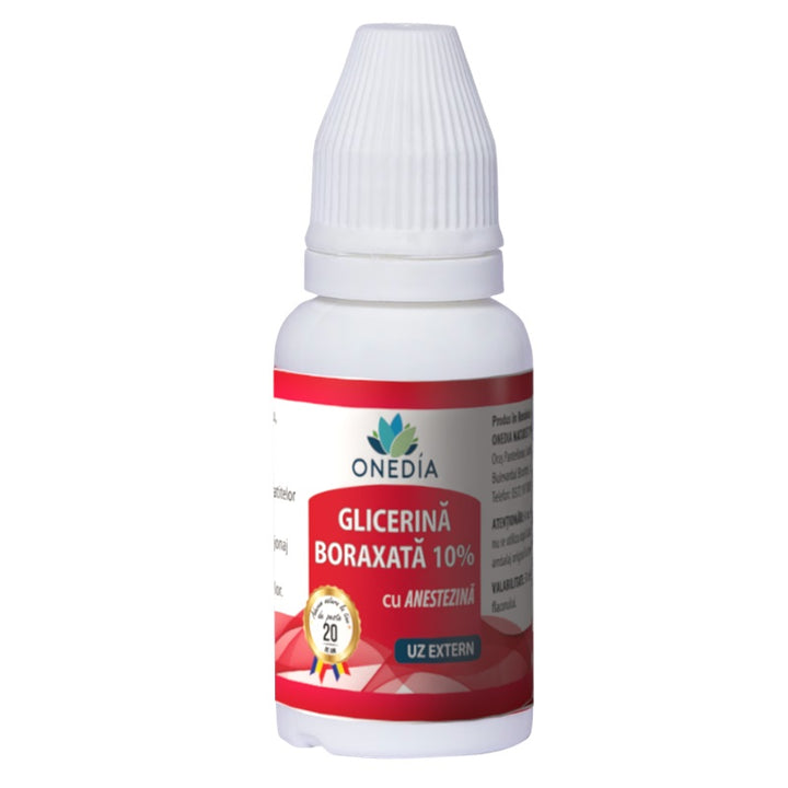 Glicerina Boraxata 10% cu Anestezina, 20 g-ONED.00231