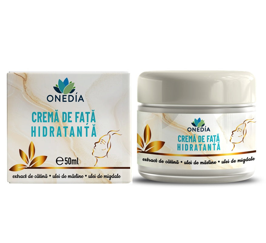 crema hidratanta fata ulei catina masline 50ml - Onedia