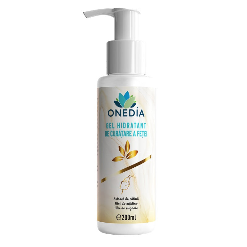 Gel Hidratant pentru Curățarea Feței  200ml - Onedia